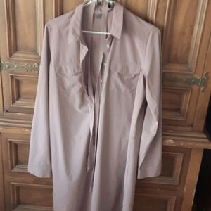 Eddie Bauer M mauve tunic